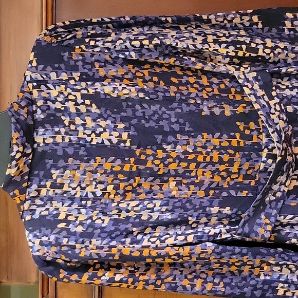 REISS | Esmerelda Navy and Orange Double Breasted Mini Dress - Size 0 - Picture 6 of 16